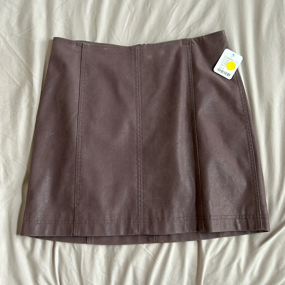 NWT free people purple skirt